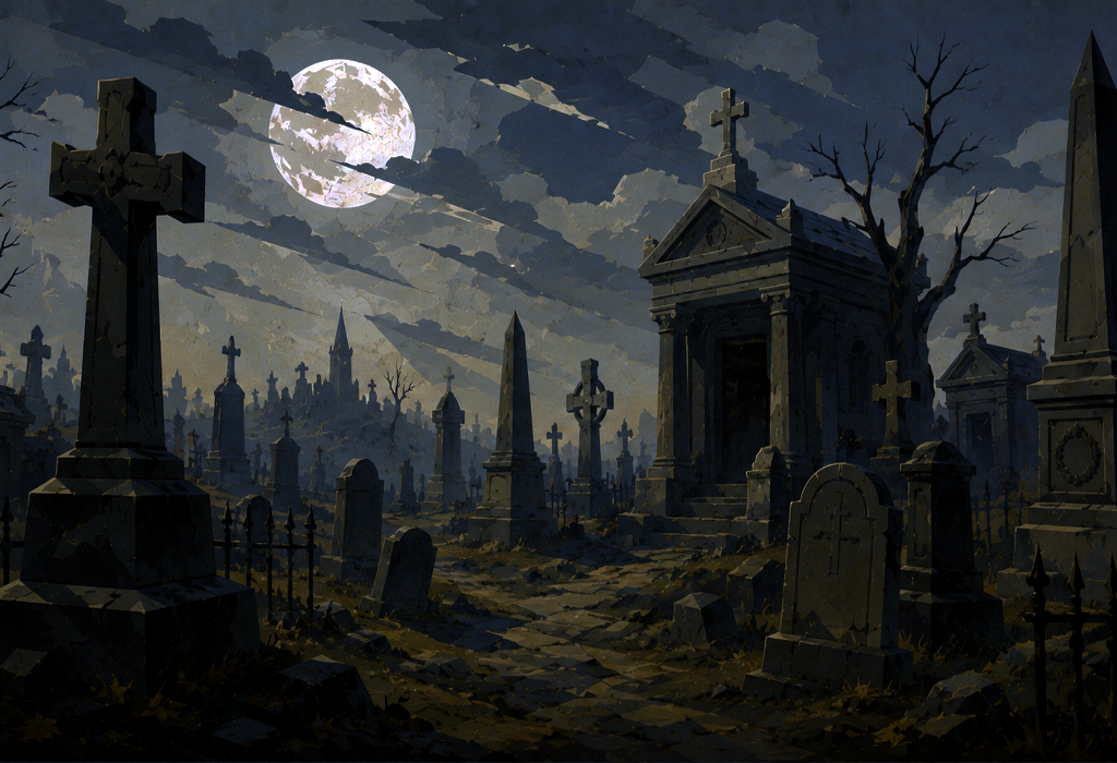 Eerie Cemetery