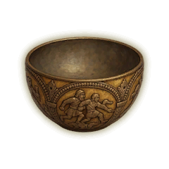 Sasanian Silver Bowl