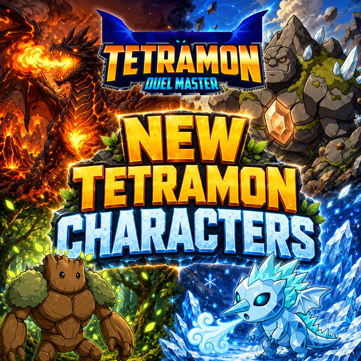 New Tetramon Characters