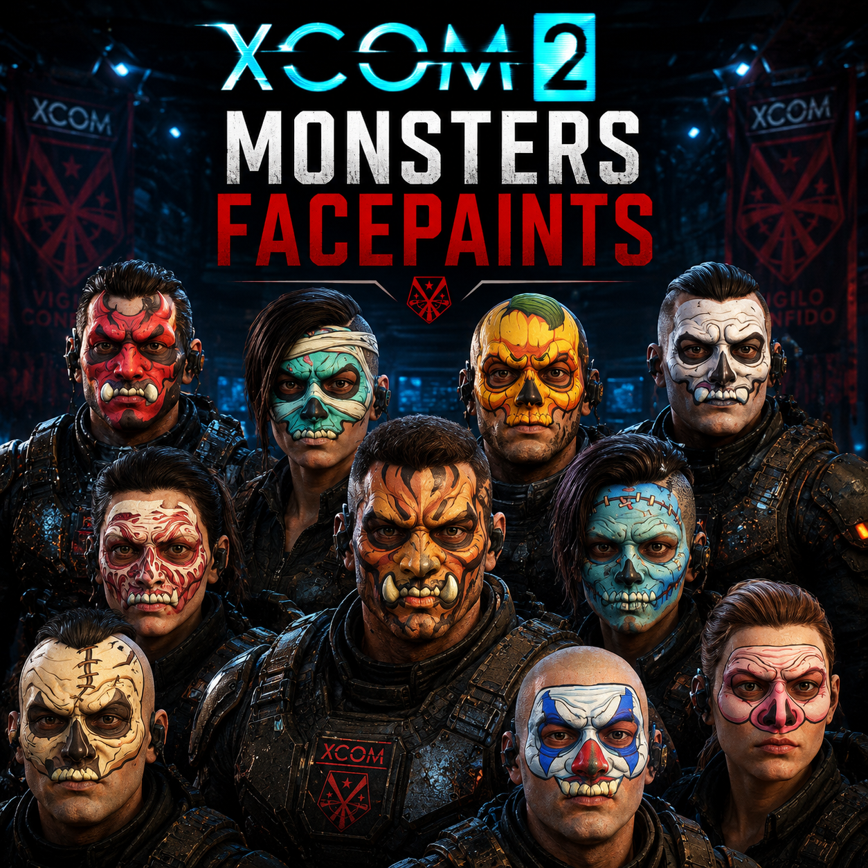 Monsters Facepaints