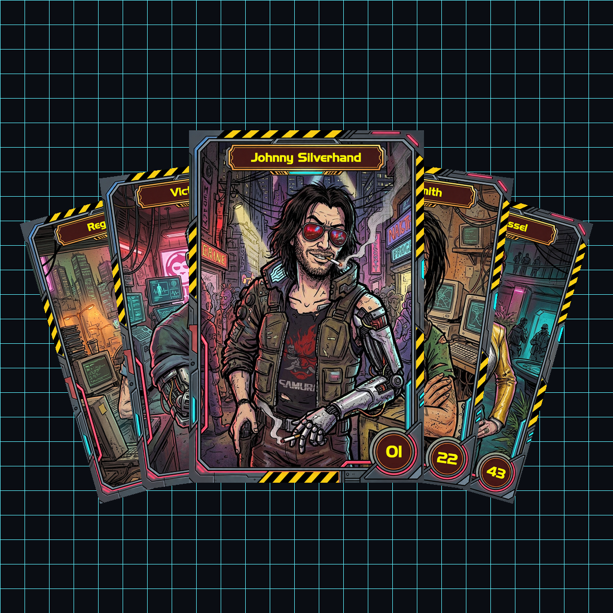 CCS Card Pack 02: NC Personalities