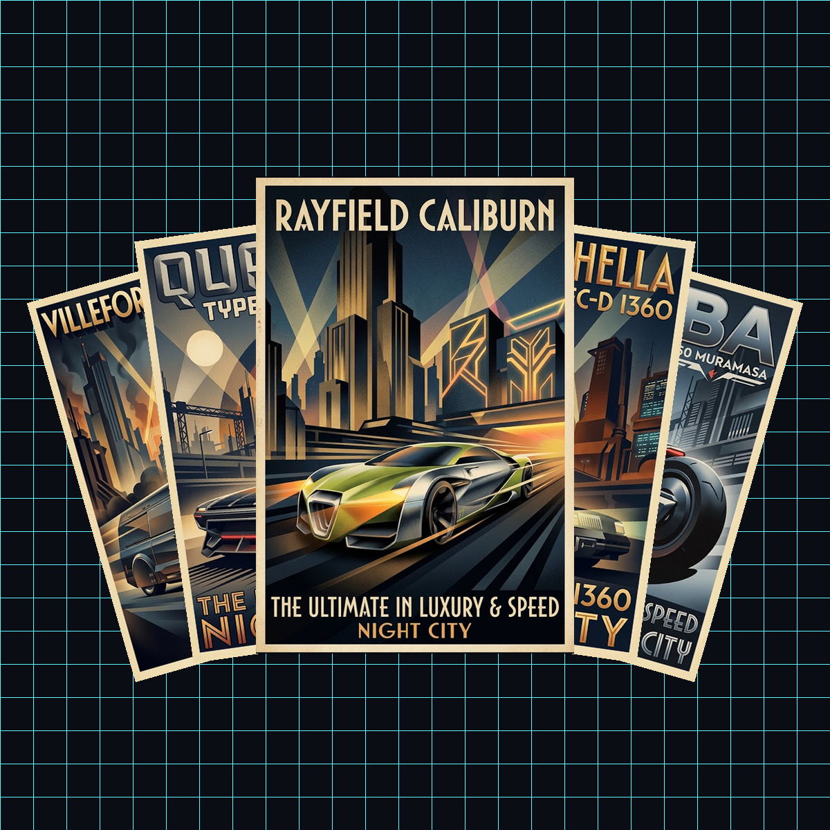 CCS Card Pack 03: Night City Rides